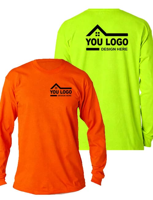 Long-Sleeve-T-Shirts Custom Printing NJ USA