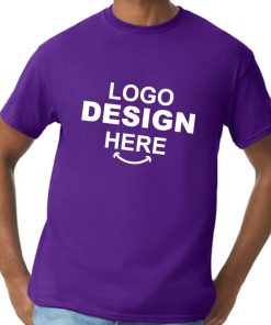 Gildan Heavy Cotton Custom T-Shirt-Purple