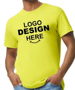 Gildan Heavy Cotton Custom T-Shirt Safety Green