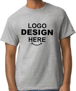 Gildan Heavy Cotton Custom T-Shirt-Sport Gray