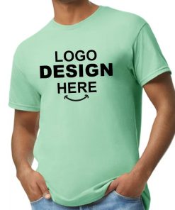 Gildan Heavy Cotton Custom T-Shirt-mint green