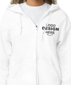 Alternative view of Gildan Heavy Blend Zip Custom Hoodie