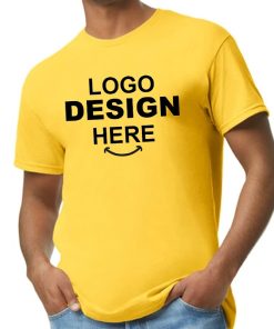 Gildan Heavy Cotton Custom T-Shirt-Yellow