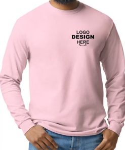Alternative view of Gildan Heavy Cotton Long-Sleeve Custom T-Shirt
