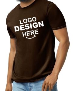 Gildan-Softstyle-Custom-T-Shirt Dark Chocolate