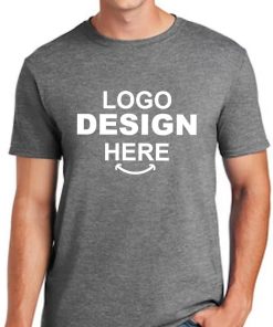 Gildan-Softstyle-Custom-T-Shirt Graphite Heather