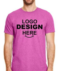 Gildan-Softstyle-Custom-T-Shirt Heather Berry