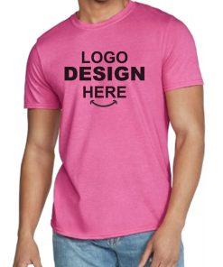 Gildan-Softstyle-Custom-T-Shirt-Heather-Heliconia