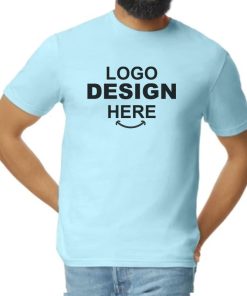 Gildan-Softstyle-Custom-T-Shirt-Light-Blue