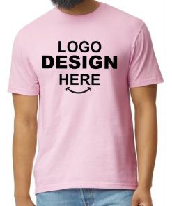 Gildan-Softstyle-Custom-T-Shirt-Light-Pink