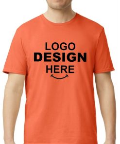 Gildan-Softstyle-Custom-T-Shirt-Orange
