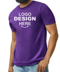 Gildan-Softstyle-Custom-T-Shirt-Purple