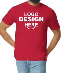 Gildan-Softstyle-Custom-T-Shirt-cherry-red